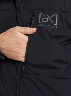 Polaire Burton [ak] Helium Hooded Stretch Insulated Jacket True Black -Ski Équipe Magasin Ak Helium Hooded Insulator True Black Burton Snowboards 5 1