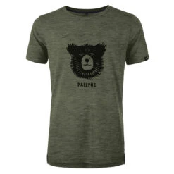 T-Shirt Pally’Hi Bearface Ss Tee Heather Moss