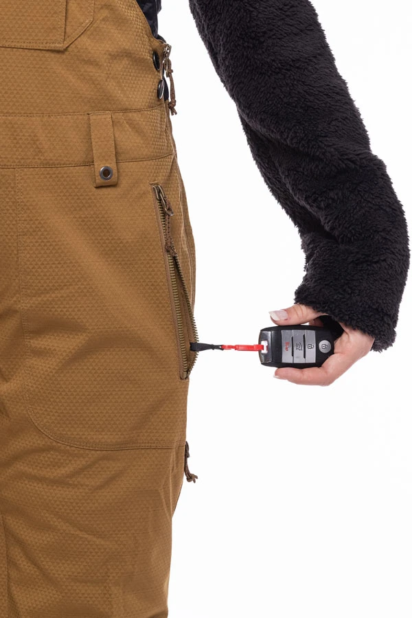 Pantalon Snow 686 Black Magic Insulated Bib Breen Geo Jacquard 8 Pantalon Snow 686 Black Magic Insulated Bib Breen Geo Jacquard – Image 6