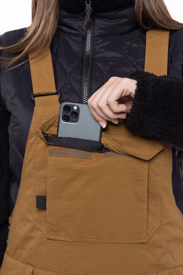 Pantalon Snow 686 Black Magic Insulated Bib Breen Geo Jacquard 10 Pantalon Snow 686 Black Magic Insulated Bib Breen Geo Jacquard – Image 8