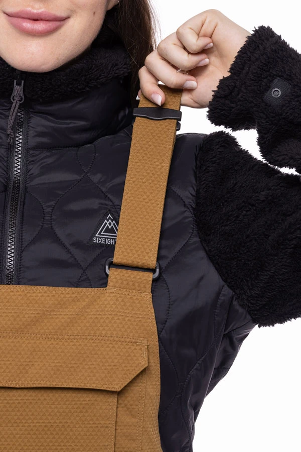 Pantalon Snow 686 Black Magic Insulated Bib Breen Geo Jacquard 12 Pantalon Snow 686 Black Magic Insulated Bib Breen Geo Jacquard – Image 10