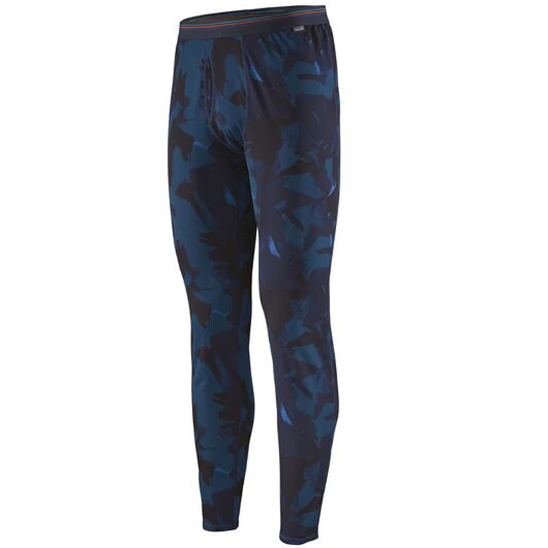 First Layer Homme Patagonia Capilene Midweight Bottom Painted Fields : Classic Navy 3 First Layer Homme Patagonia Capilene Midweight Bottom Painted Fields : Classic Navy