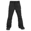 Pantalon Snow Enfant Volcom Cargo Insulated Pant Black -Ski Équipe Magasin Cargo Insulated Pant Black Volcom