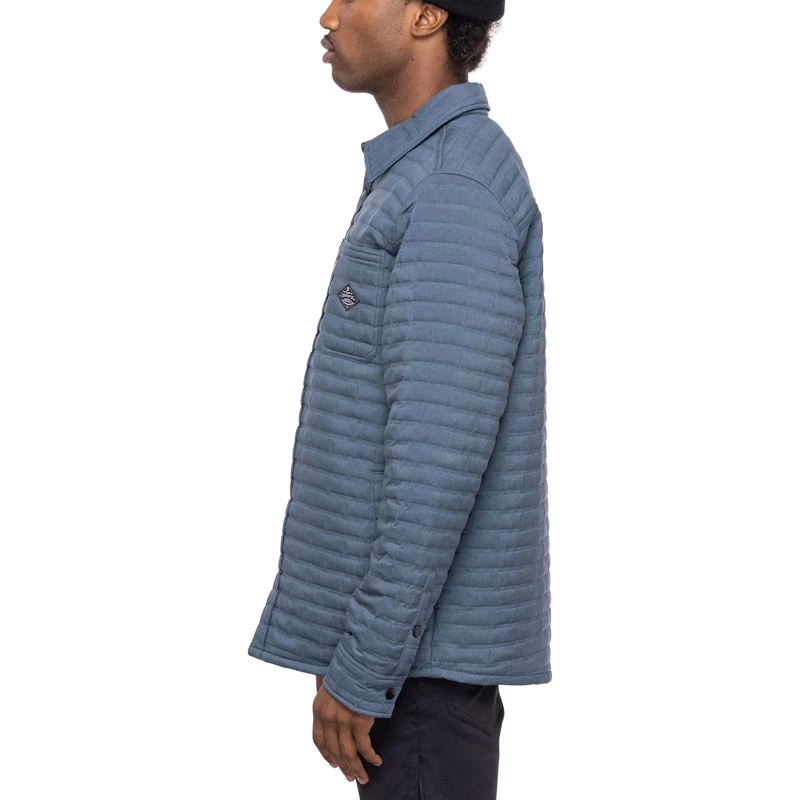 Polaire 686 Engineered Quilted Shacket Orion Blue 4 Polaire 686 Engineered Quilted Shacket Orion Blue – Image 2
