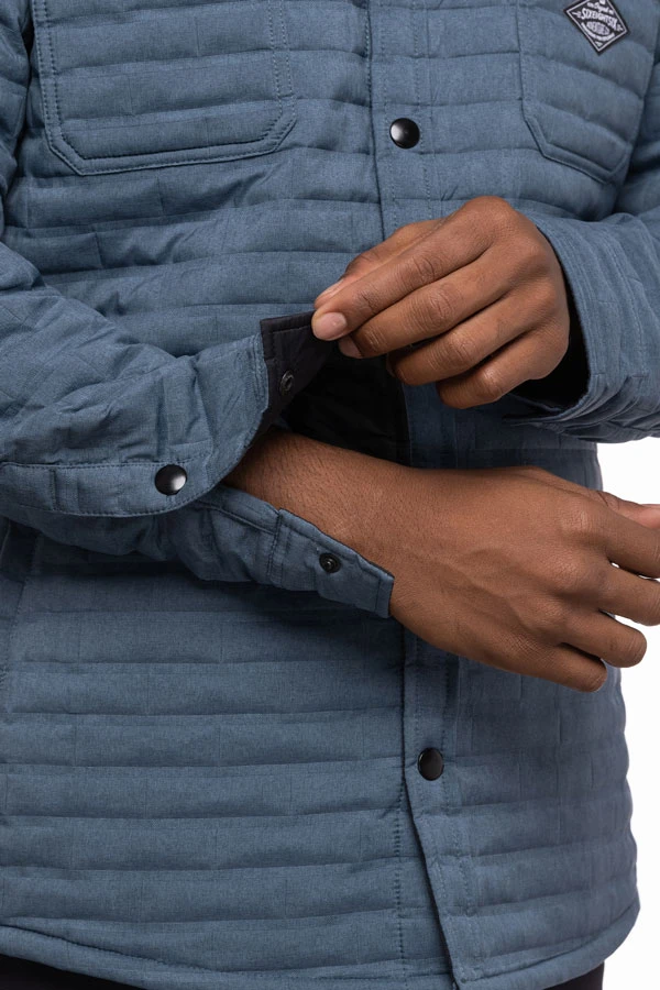 Polaire 686 Engineered Quilted Shacket Orion Blue 7 Polaire 686 Engineered Quilted Shacket Orion Blue – Image 5