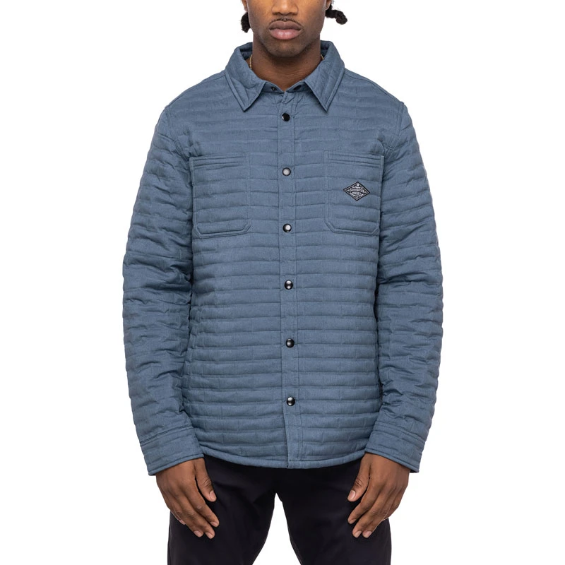 Polaire 686 Engineered Quilted Shacket Orion Blue 3 Polaire 686 Engineered Quilted Shacket Orion Blue