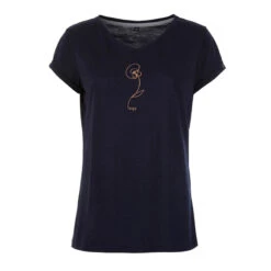 T-Shirt Pally’Hi Fleur Peur W Tee Bluek