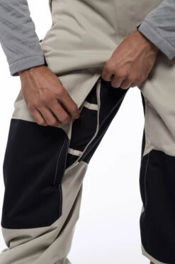 Pantalon Snow 686 Hot Lap Insulated Bib Putty Colorblock -Ski Équipe Magasin Hot Lap Insulated Bib Putty Colorblock 686 2 1