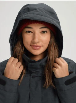 Veste Snow Burton Jet Set 2L Jacket True Black Heather 10 Veste Snow Burton Jet Set 2L Jacket True Black Heather -Ski Équipe Magasin Jet Set Women Jacket True Black Heather Burton Snowboards 3 1