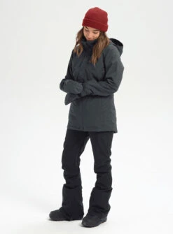 Veste Snow Burton Jet Set 2L Jacket True Black Heather 11 Veste Snow Burton Jet Set 2L Jacket True Black Heather -Ski Équipe Magasin Jet Set Women Jacket True Black Heather Burton Snowboards 4 1