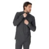 First Layer Homme Burton Men Expedition 1/4 Zip True Black Heather