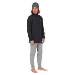 First Layer Homme Burton Midweight Long Neck True Black