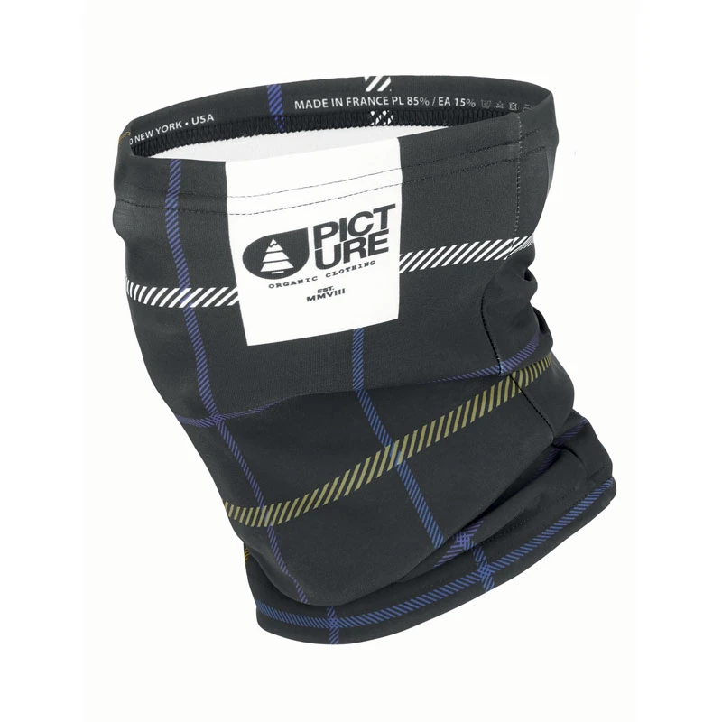 Tour De Cou Picture Neckwarmer Black Tartan 3 Tour De Cou Picture Neckwarmer Black Tartan