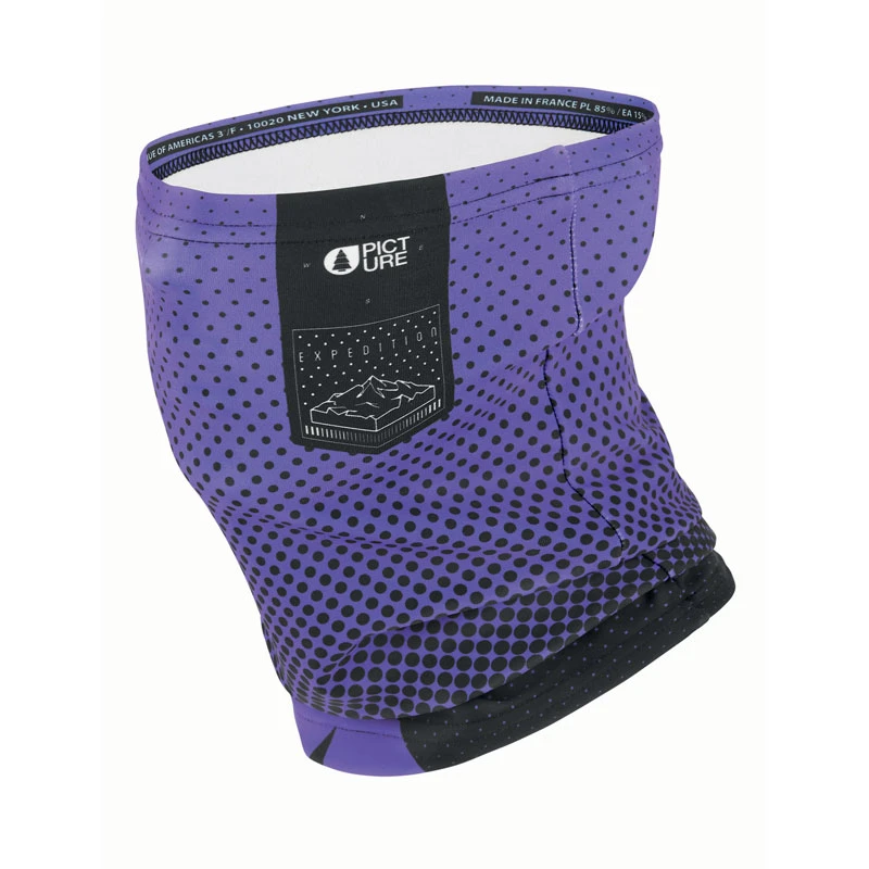 Tour De Cou Picture Neckwarmer Logo Purple 3 Tour De Cou Picture Neckwarmer Logo Purple