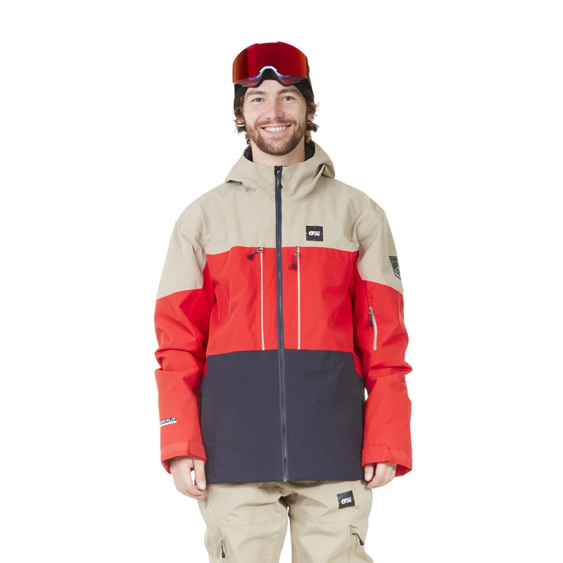 Veste Snow Homme Picture Object Jacket Red – Dark Blue 3 Veste Snow Homme Picture Object Jacket Red – Dark Blue