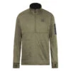Polaire Picture Bake Grid 1/4 Fleece Dark Army Green -Ski Équipe Magasin Picture Bake Grid 1 4 Fl Dark Army Green