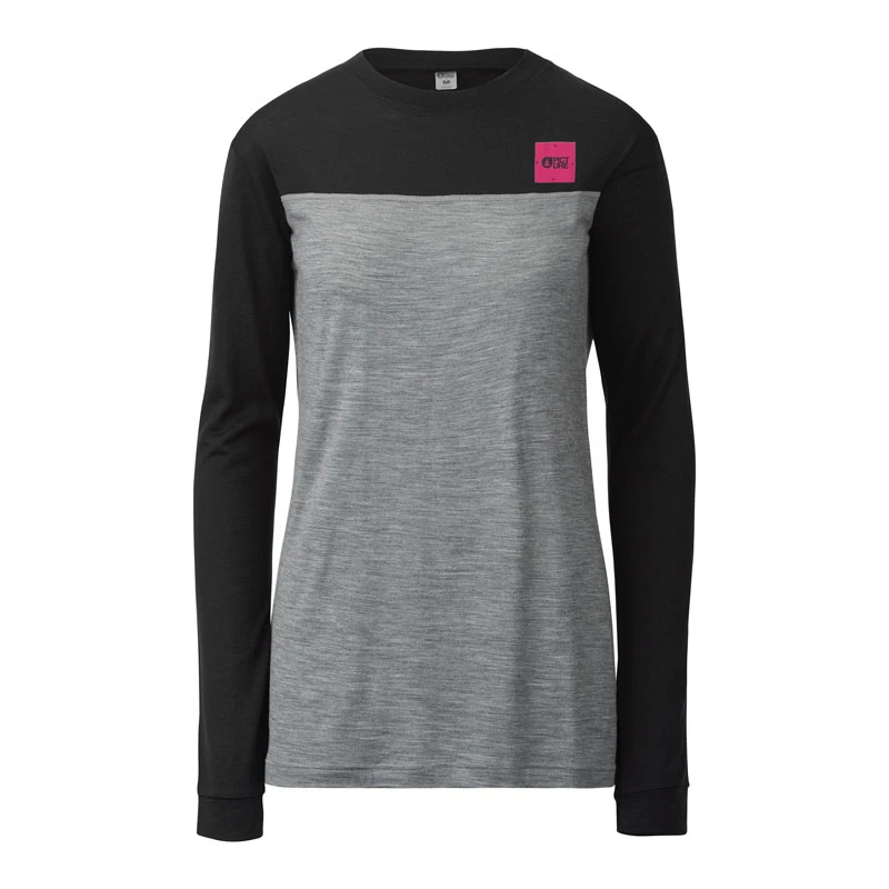 T-Shirt Technique Picture Malyn Merino Grey Melange 3 T-Shirt Technique Picture Malyn Merino Grey Melange