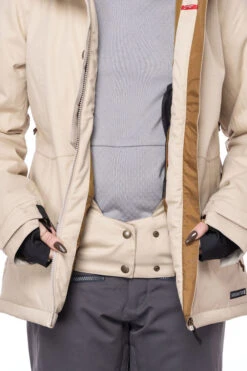 Veste Snow 686 Rumor Insulated Putty Texture -Ski Équipe Magasin Rumor W Insulated Jacket Putty Texture 686 3 1