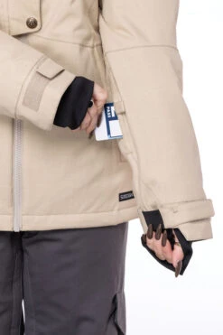 Veste Snow 686 Rumor Insulated Putty Texture -Ski Équipe Magasin Rumor W Insulated Jacket Putty Texture 686 9 1