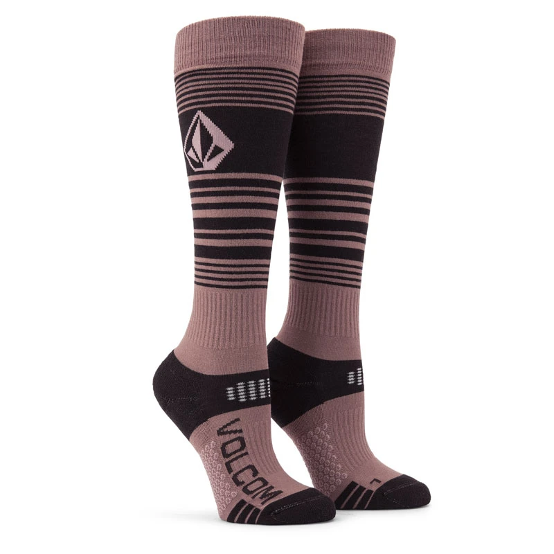 Chaussettes Volcom Tundra Tech Socks Rose Wood 3 Chaussettes Volcom Tundra Tech Socks Rose Wood
