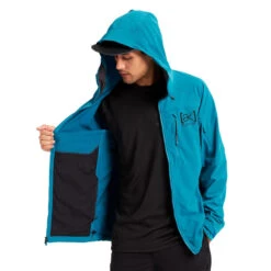 Veste Snow Burton [Ak] Softshell Celestial Blue -Ski Équipe Magasin Veste Snowboard Burton AK Softshell Celestial Blue 2