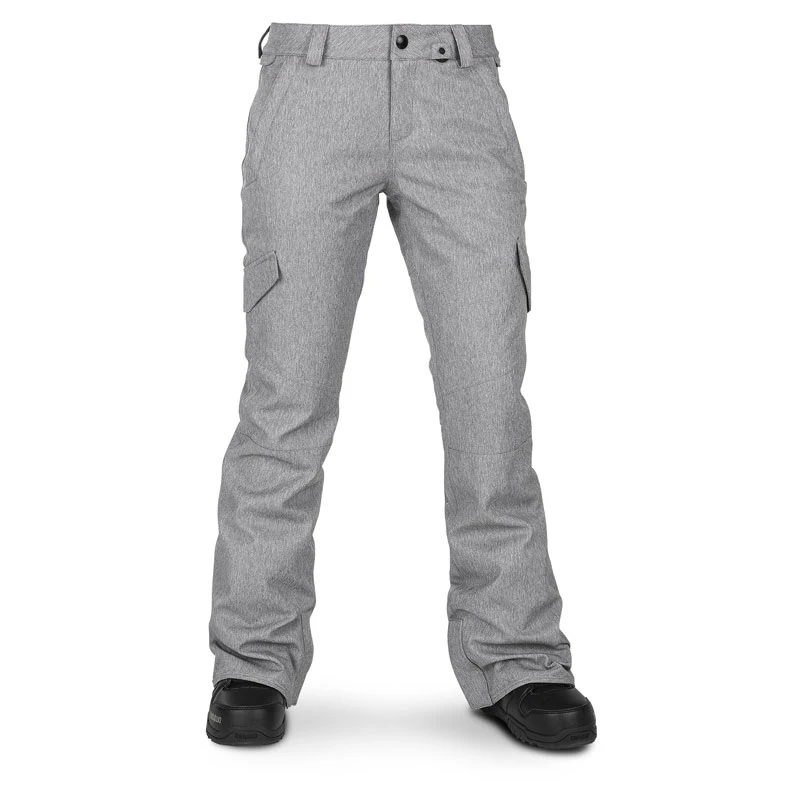 Pantalon Snow Femme Volcom Bridger Insulated Pant Heather Grey 3 Pantalon Snow Femme Volcom Bridger Insulated Pant Heather Grey