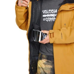 Veste Snow Volcom Dua Insulated Gore-Tex Caramel -Ski Équipe Magasin Volcom Dua Insulated Gore Tex Caramel G0452303 11