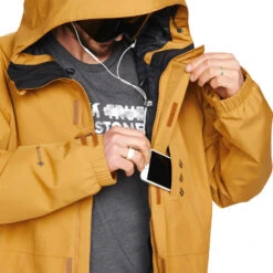 Veste Snow Volcom Dua Insulated Gore-Tex Caramel -Ski Équipe Magasin Volcom Dua Insulated Gore Tex Caramel G0452303 12