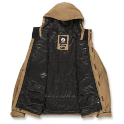 Veste Snow Volcom Dua Insulated Gore-Tex Caramel -Ski Équipe Magasin Volcom Dua Insulated Gore Tex Caramel G0452303 2