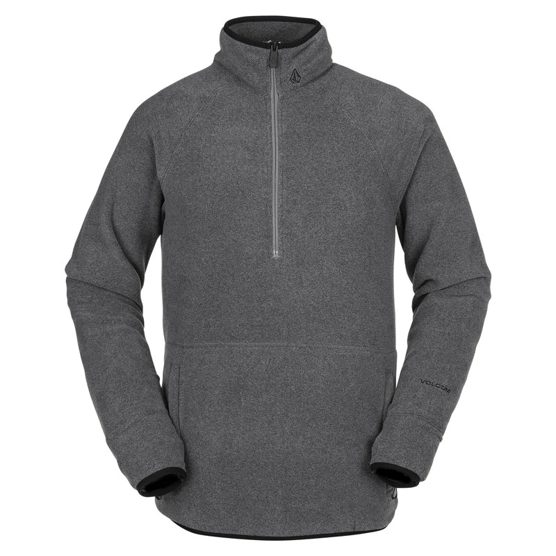 Polaire Homme Volcom Polartec 1/2 Zip Heather Grey 3 Polaire Homme Volcom Polartec 1/2 Zip Heather Grey