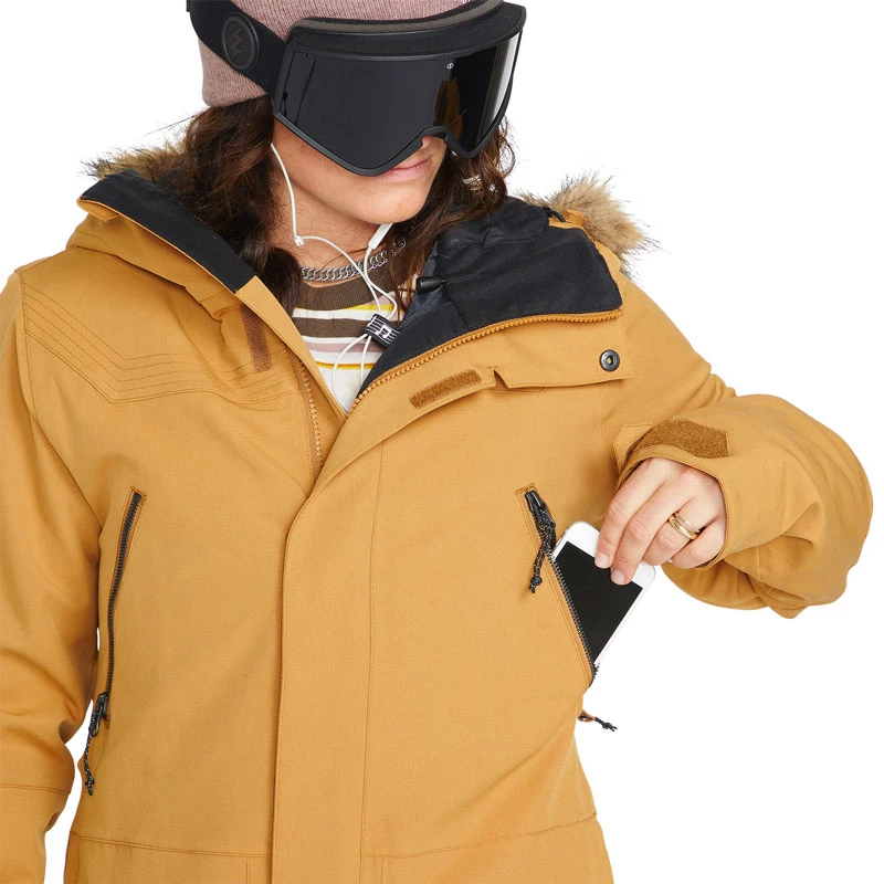 Veste Snow Volcom Shadow Insulated Caramel 14 Veste Snow Volcom Shadow Insulated Caramel – Image 12