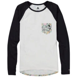 First Layer Femme Burton Women Tech Tee Stout White / Avant Garden