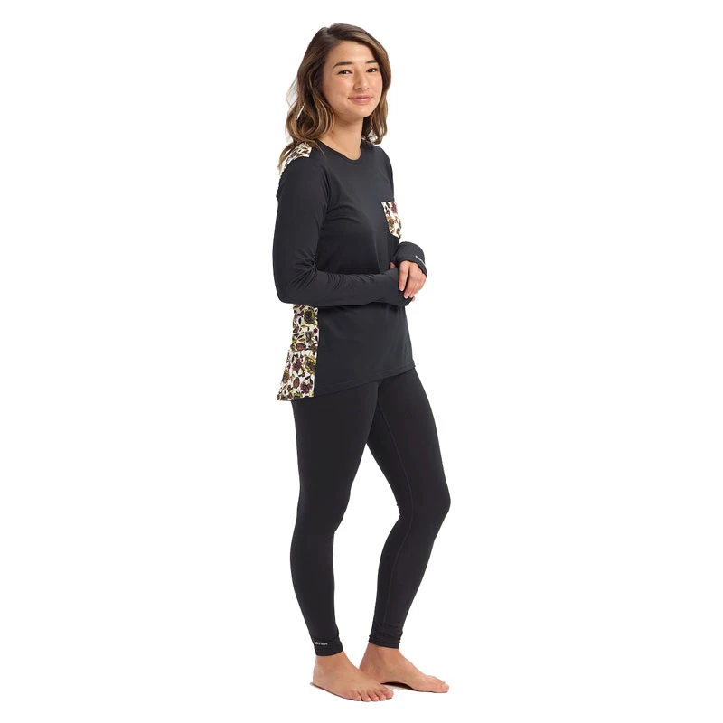 First Layer Femme Burton Women Tech Tee True Black 3 First Layer Femme Burton Women Tech Tee True Black