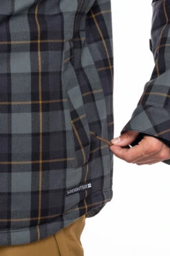 Veste Snow 686 Woodland Insulated Goblin Green Plaid -Ski Équipe Magasin Woodland Insulated Jacket Goblin Green Plaid 686 10 1