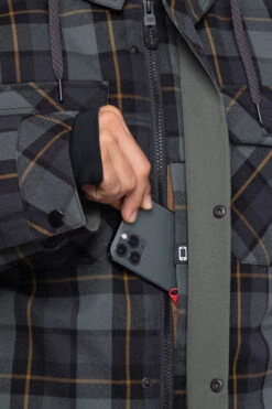 Veste Snow 686 Woodland Insulated Goblin Green Plaid -Ski Équipe Magasin Woodland Insulated Jacket Goblin Green Plaid 686 5 1