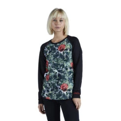 Fleece Femme Nikita Magnetic Ls Tee Camo Pop