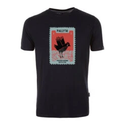 T-Shirt Technique Homme Pally’Hi Stamped Grouse Ss Tee Bluek